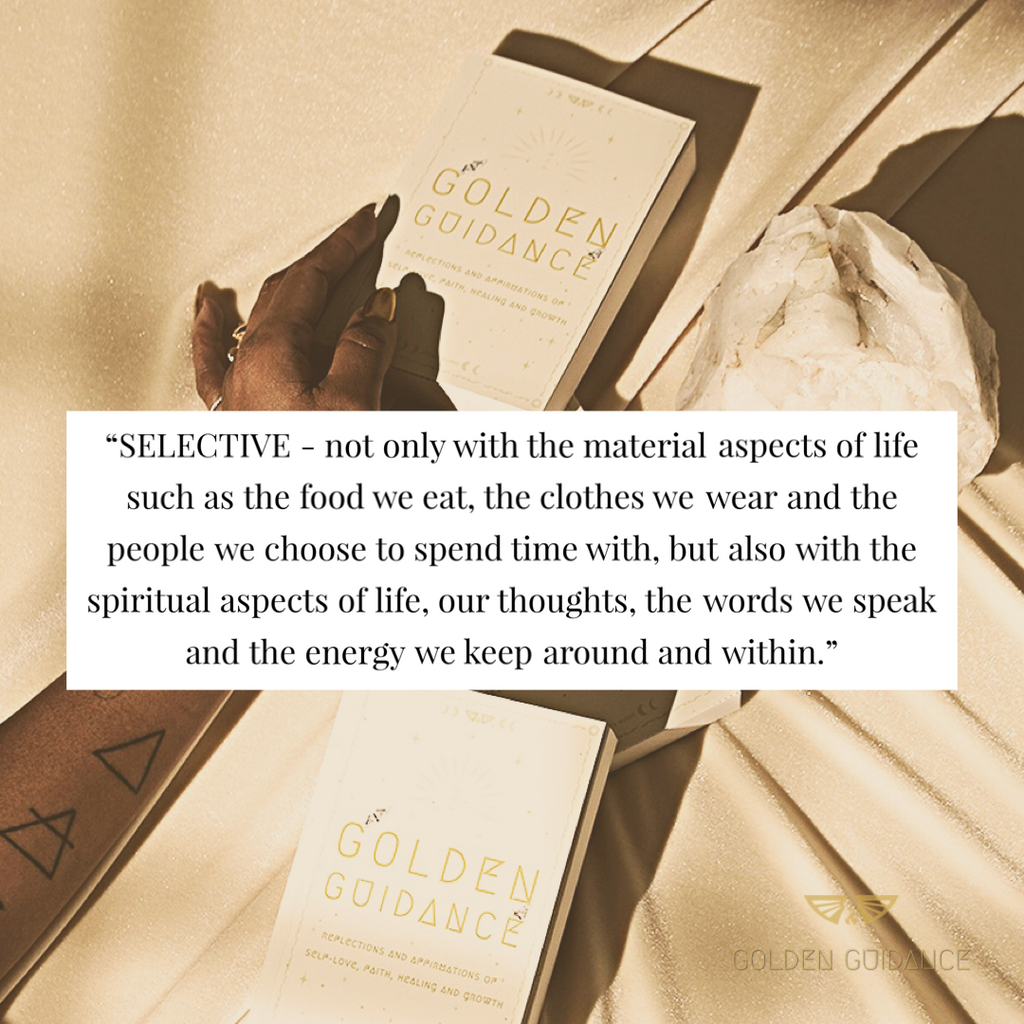 An aligned and intentional life.